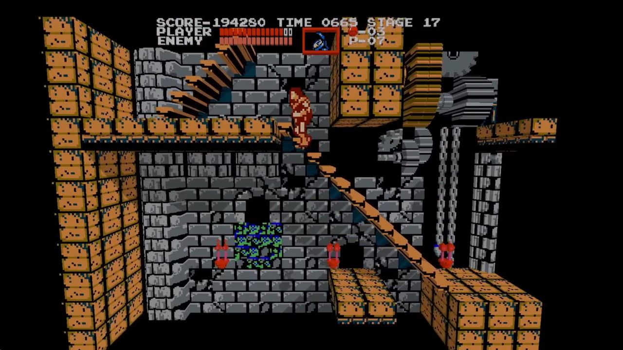 Castlevania in 3dSen — boss room