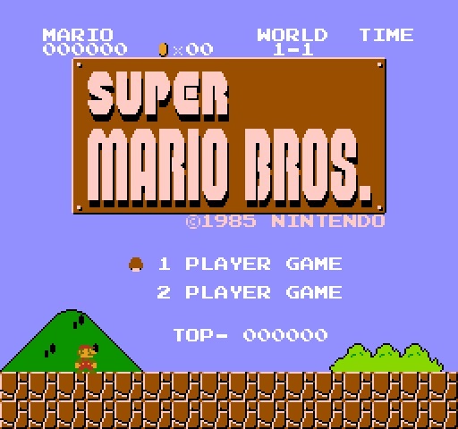 Super Mario Bros. flat reference