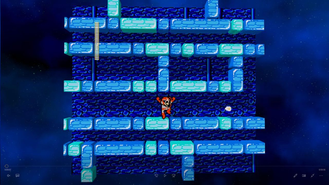 Mega Man 2 in 3dSen — boss room