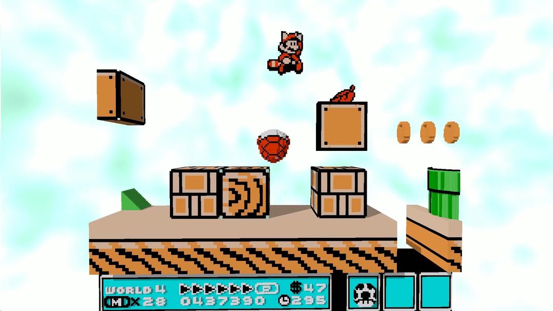 Super Mario Bros. 3 in 3dSen — level overview