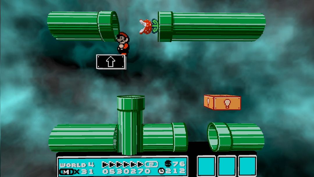 Super Mario Bros. 3 in 3dSen — airship